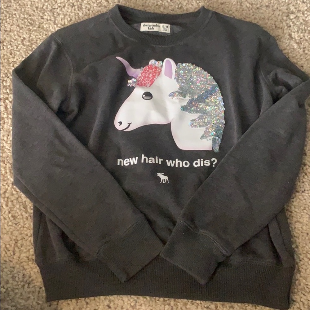 Girls Abercrombie kid’s sweater.